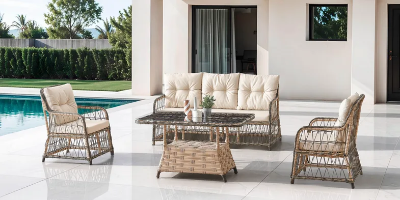 ELA Rattan/Kahve