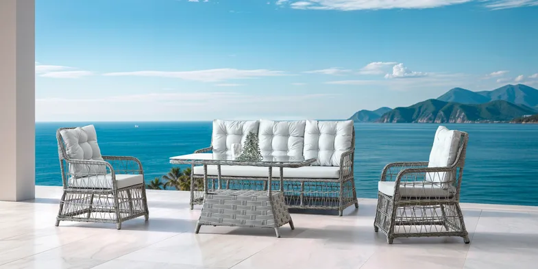 ALYA Rattan/Gri